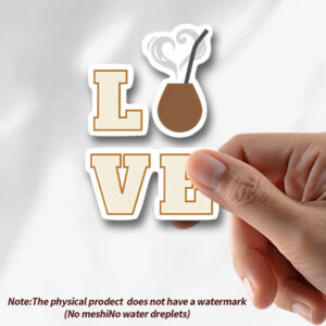 Yerba Mate Car Sticker - Very Suitable for Decorating Laptops, Thermos Cups, Suitcases, Helmets, Cars, Etc