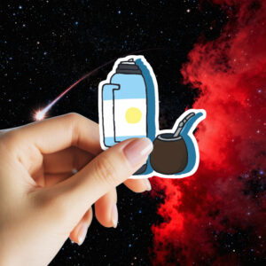 Mate Sticker.-Waterproof Vinyl Creative Stickers, Scratch-resistant and Suitable for Laptops, Toolboxes, Guitars, Scooters, and Cars. You Can Stick Them on Anything! Stickers That Cure All Kinds of Unhappiness and Instantly Spread Joy!