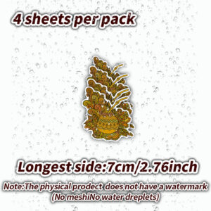 4pcs Yerba Mate Sticker Car Decals - Very Suitable for Decorating Laptops, Thermos Cups, Suitcases, Helmets, Cars, Etc(2)